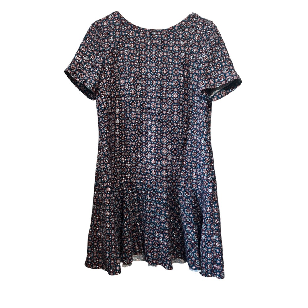 Banana Republic Women's Geometric Print‎ Short Sleeve Casual Dress
